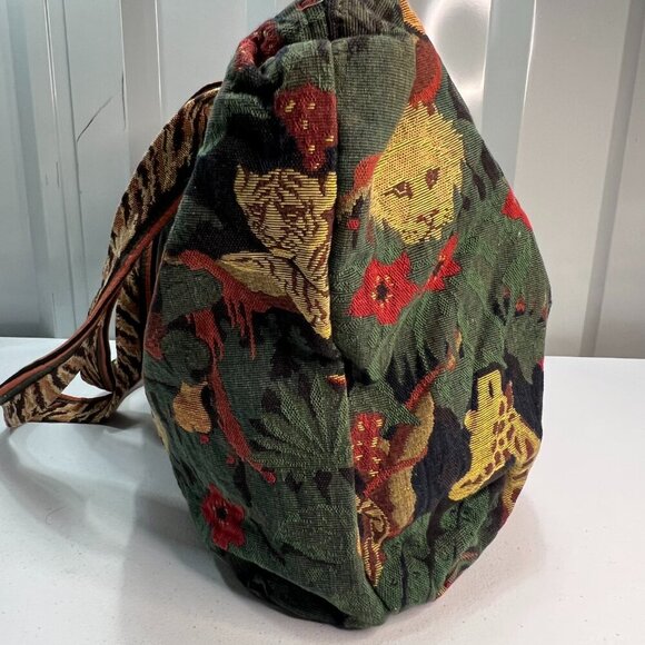 Tapisserie Tapestry Renaissance by Woven Art New York Safari Weekender Bag Boho - Picture 5 of 11